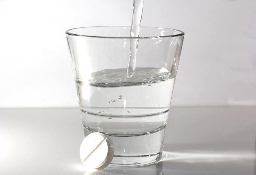 voda a pilulka na liečbu osteochondrózy
